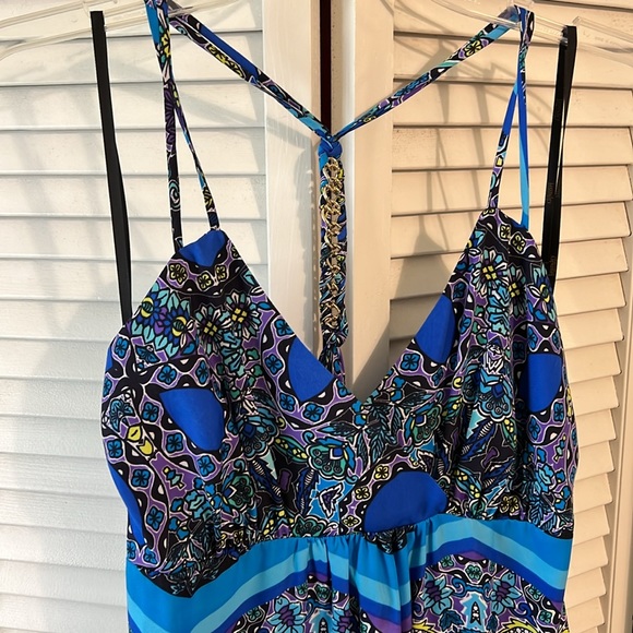 Laundry by Shelli Segal Printed Floral Maxi Dress - Picture 2 of 7